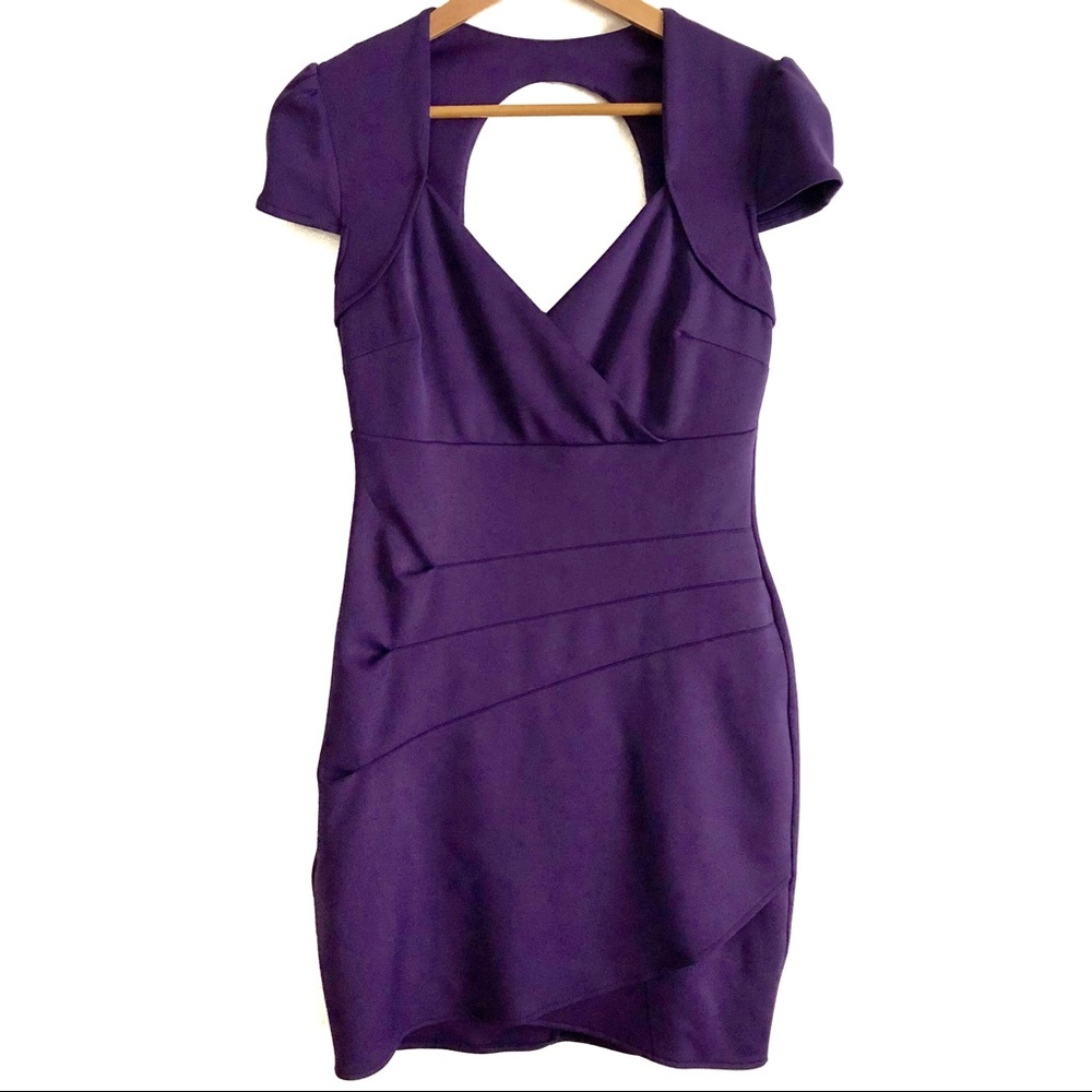 SOLD Guess Purple Dress - Picture 1 of 6